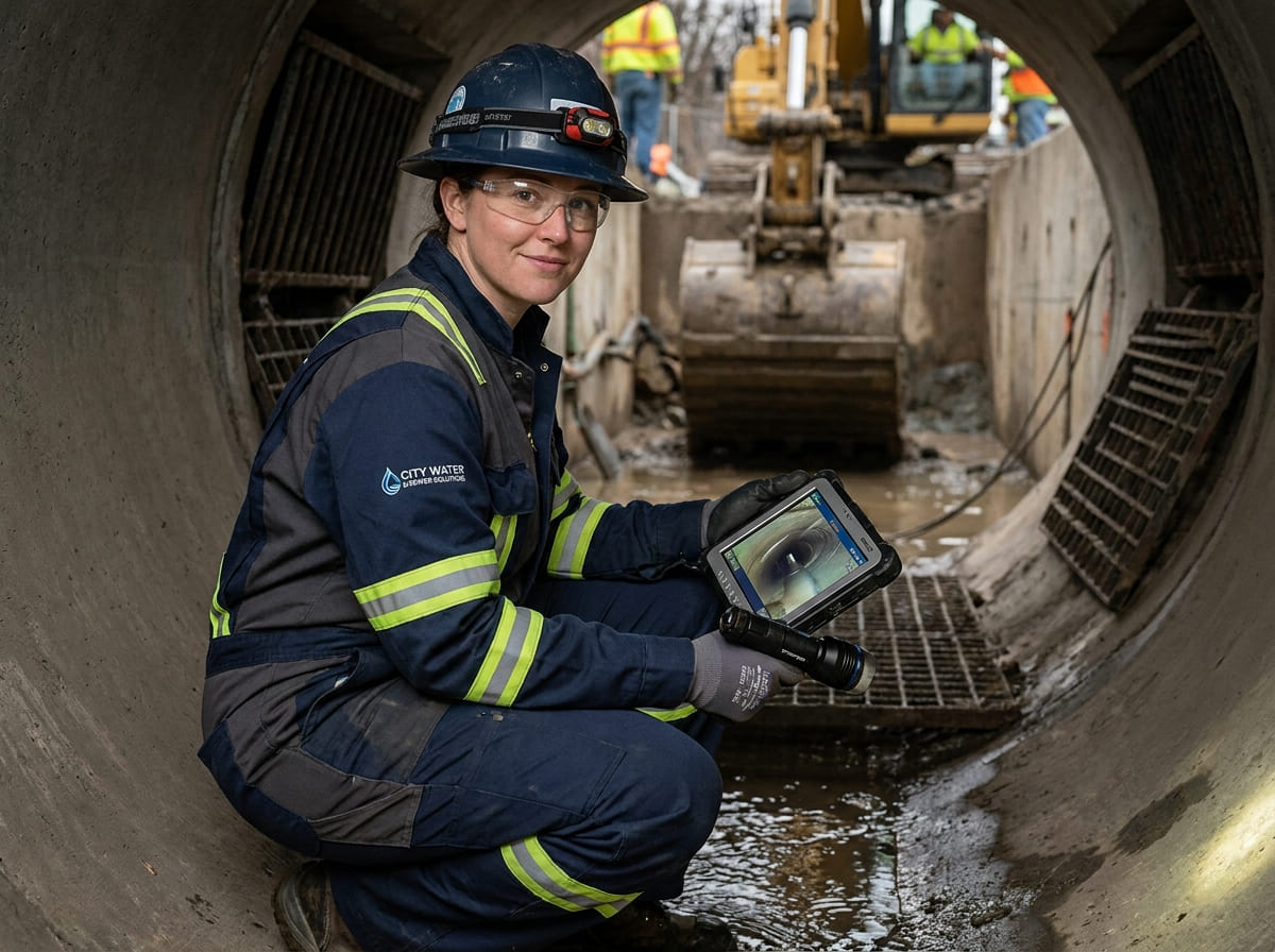 Sewer Line Inspection & Replacement in Three Rivers